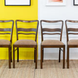 Set of 4 vintage Scandinavian chairs – 45 cm