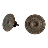 Paire de boutons de meubles anciens Empire XIXeme