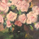 Still life with pink flowers