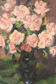 Still life with pink flowers