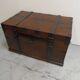 Antique wooden travel  chest