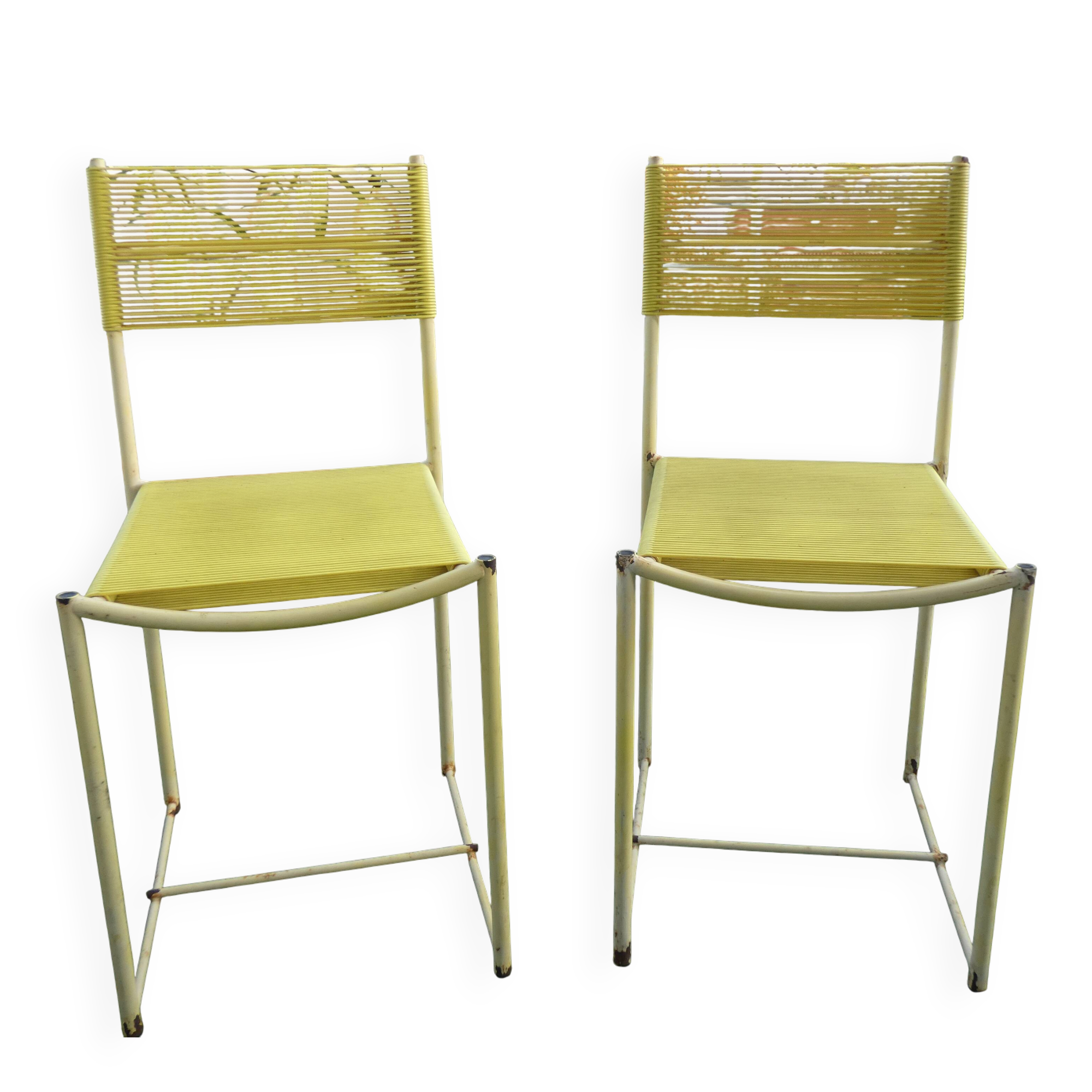 Alias spaghetti chairs Giandomenico Belotti vintage
