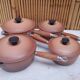Le Creuset enameled cast iron - Set of 4 saucepans with lids