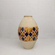 Vase céramique émaillée Art Deco.