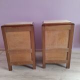 Pair of art deco bedside tables