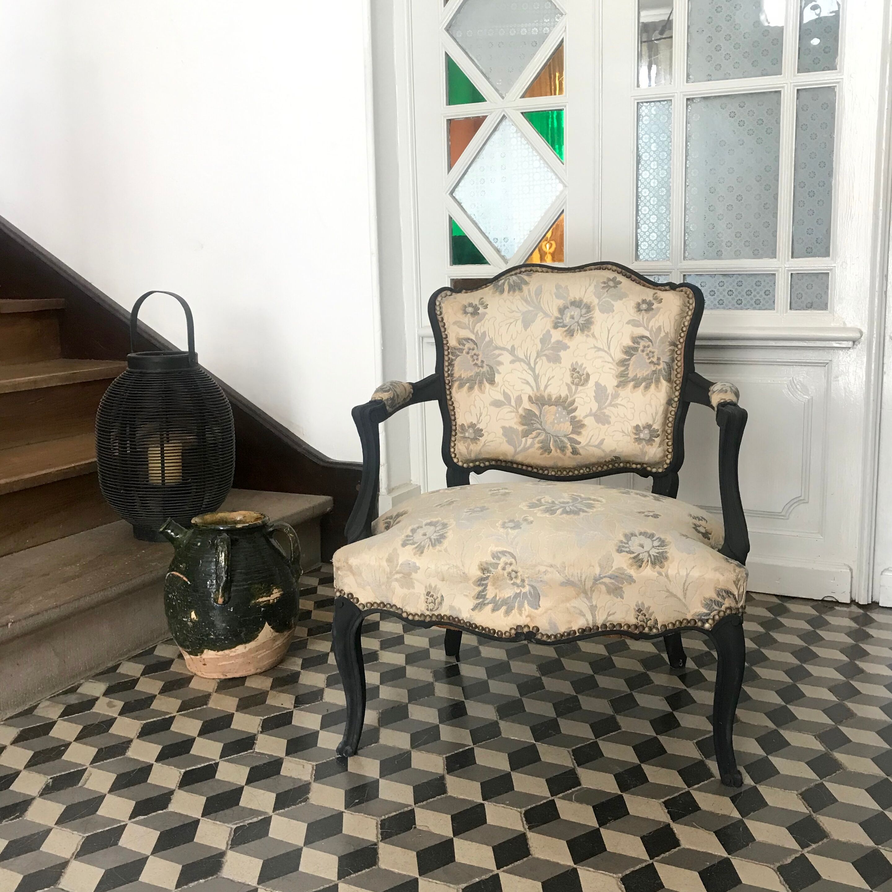 Louis XV Convertible Chair