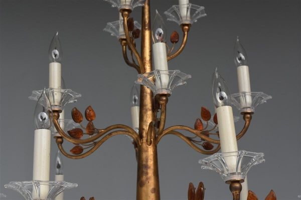 Lustre 16 feux style 1940
