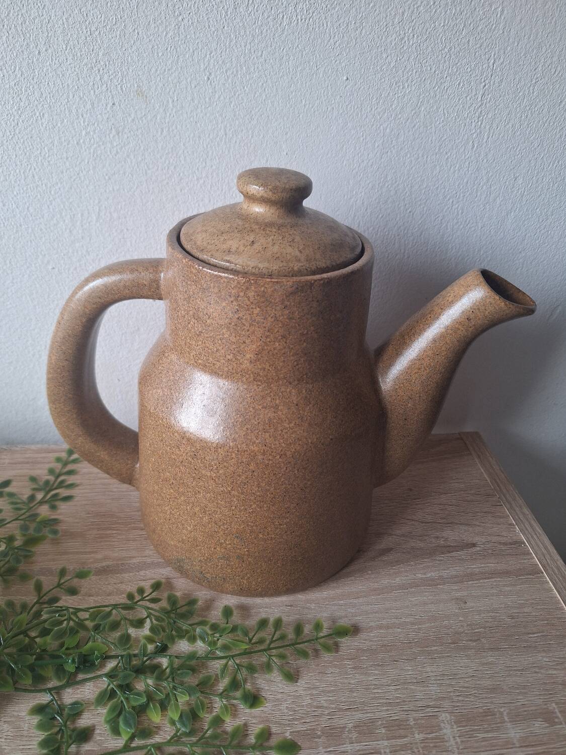 Stoneware teapot