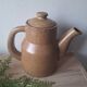 Stoneware teapot