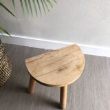 Wooden tripod stool