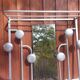 aluminium entrance coat rack, hooks, vintage, industrial