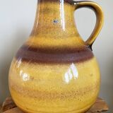 Fritz van Daalen 4736-35 Fat-Lava Vase, Vintage Mid-Century Ceramic Vase from West Germany