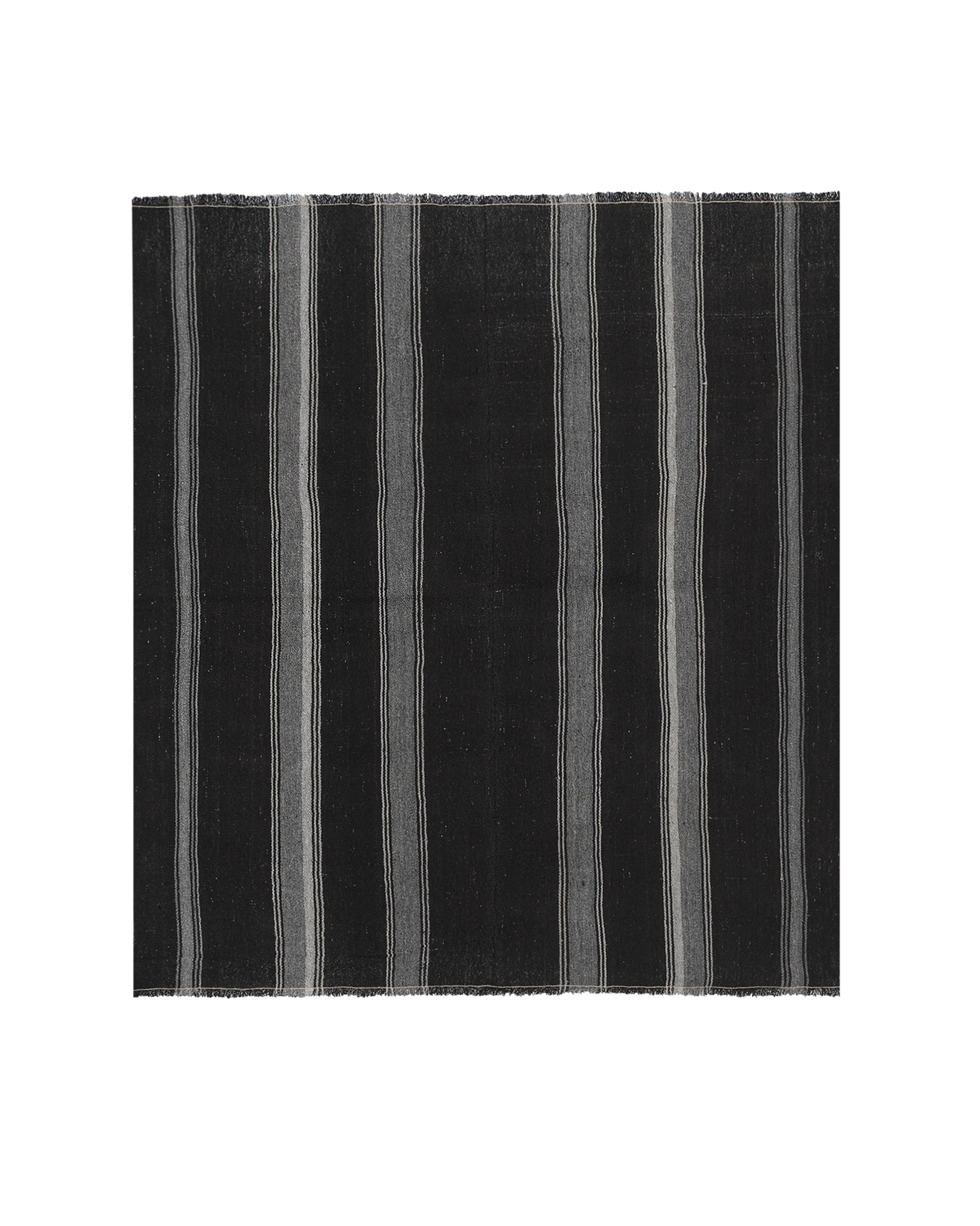 Vintage Turkish Oushak Rug Handwoven 203x220 cm