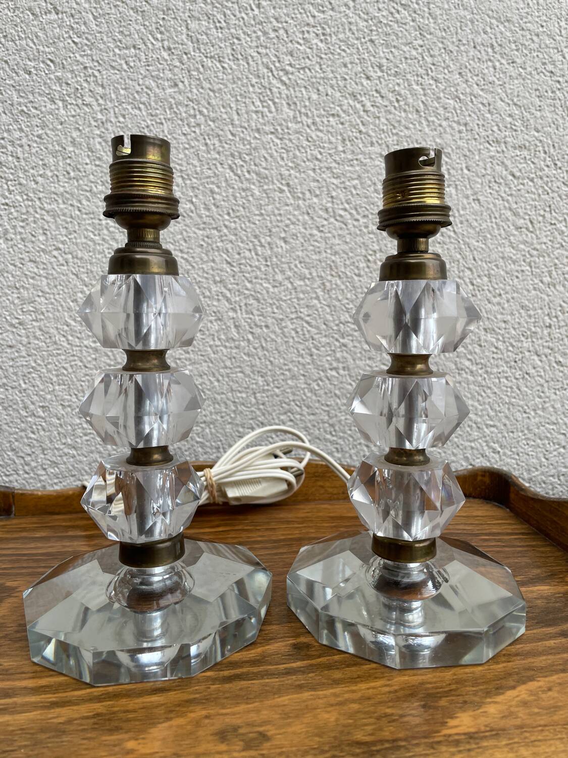 Pair of Art Deco lamps