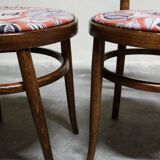 Pair of Baumann bistro chairs