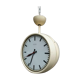 Old school clock double clock from Doorn 60s