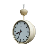 Horloge d’ancienne école double horloge de Doorn 60s