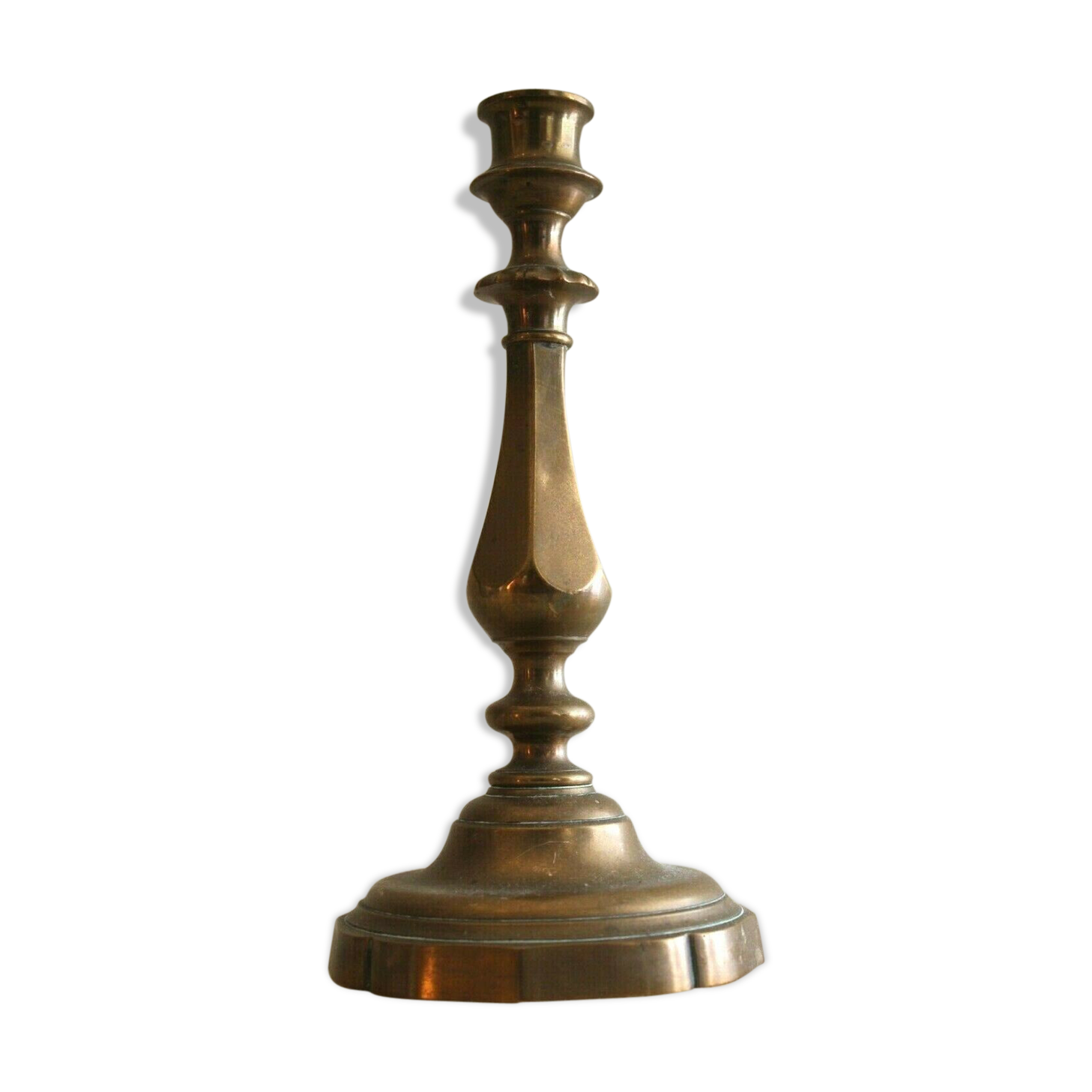 Bougeoir chandelier en métal