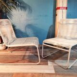 Armchairs scoubidou 1980s