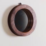 Small decorative wooden mirror