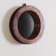 Petit miroir déco en bois