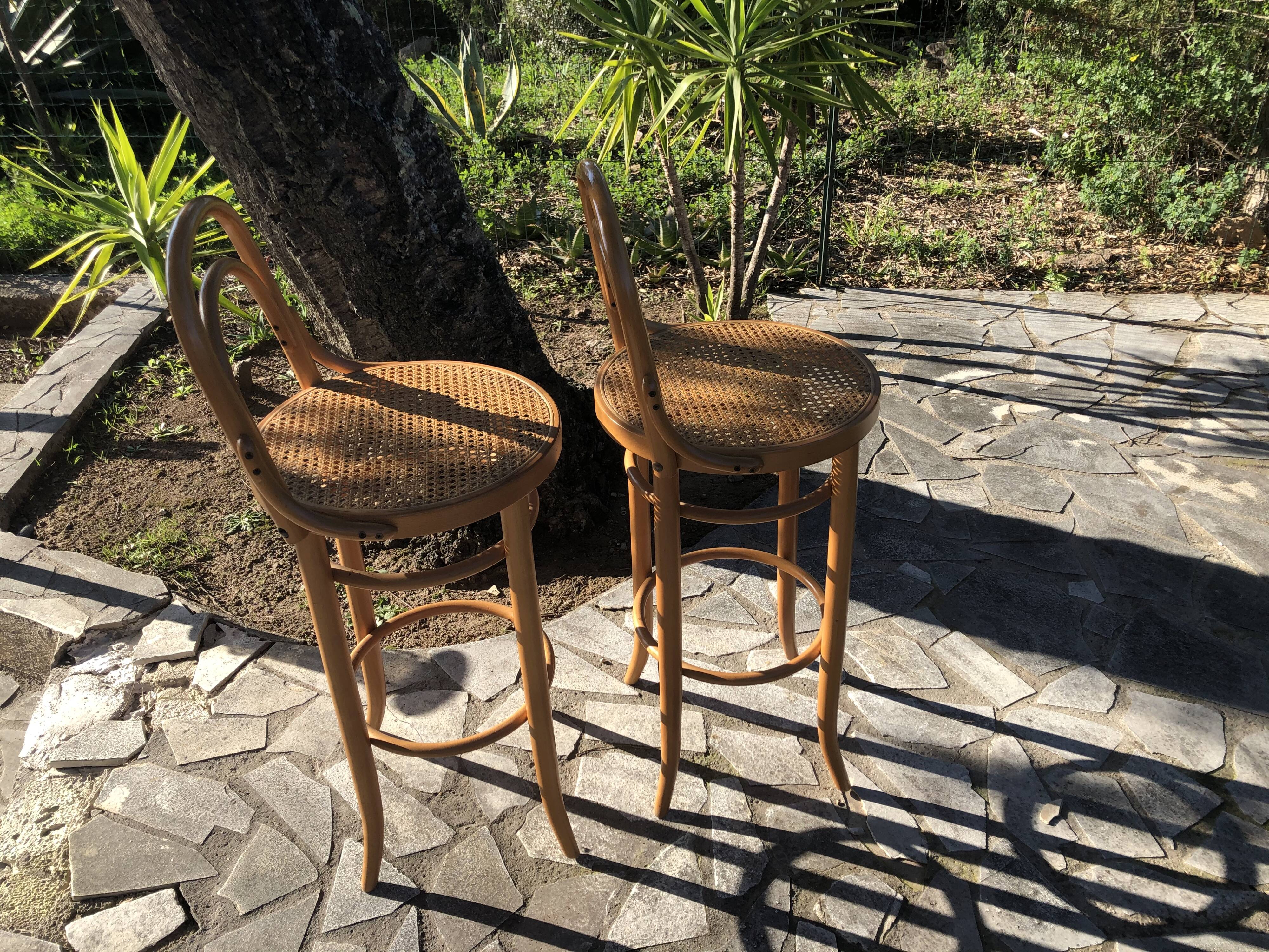"Bistro" style bar stools
