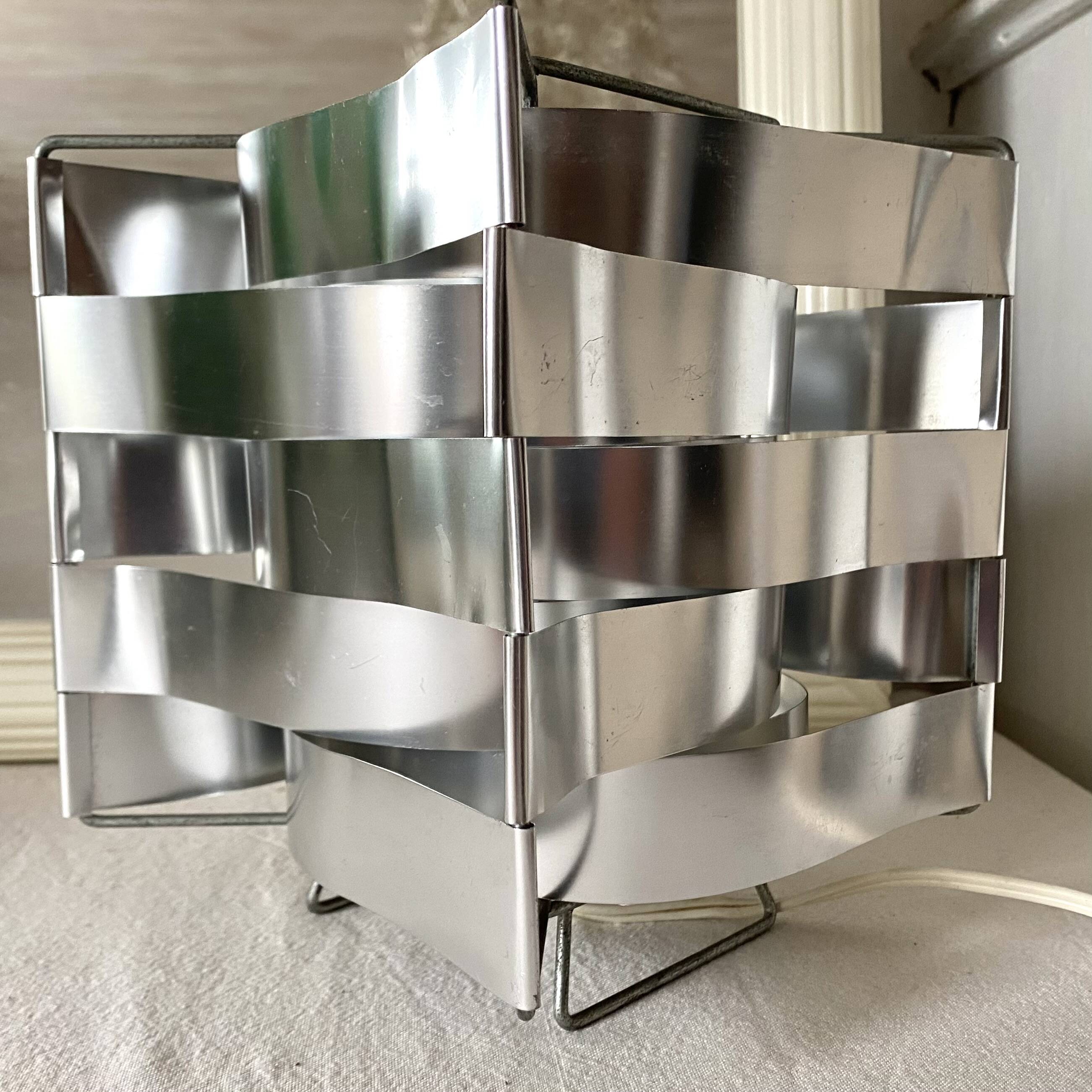Lampe design vintage "uranus " par Max Sauze -1970