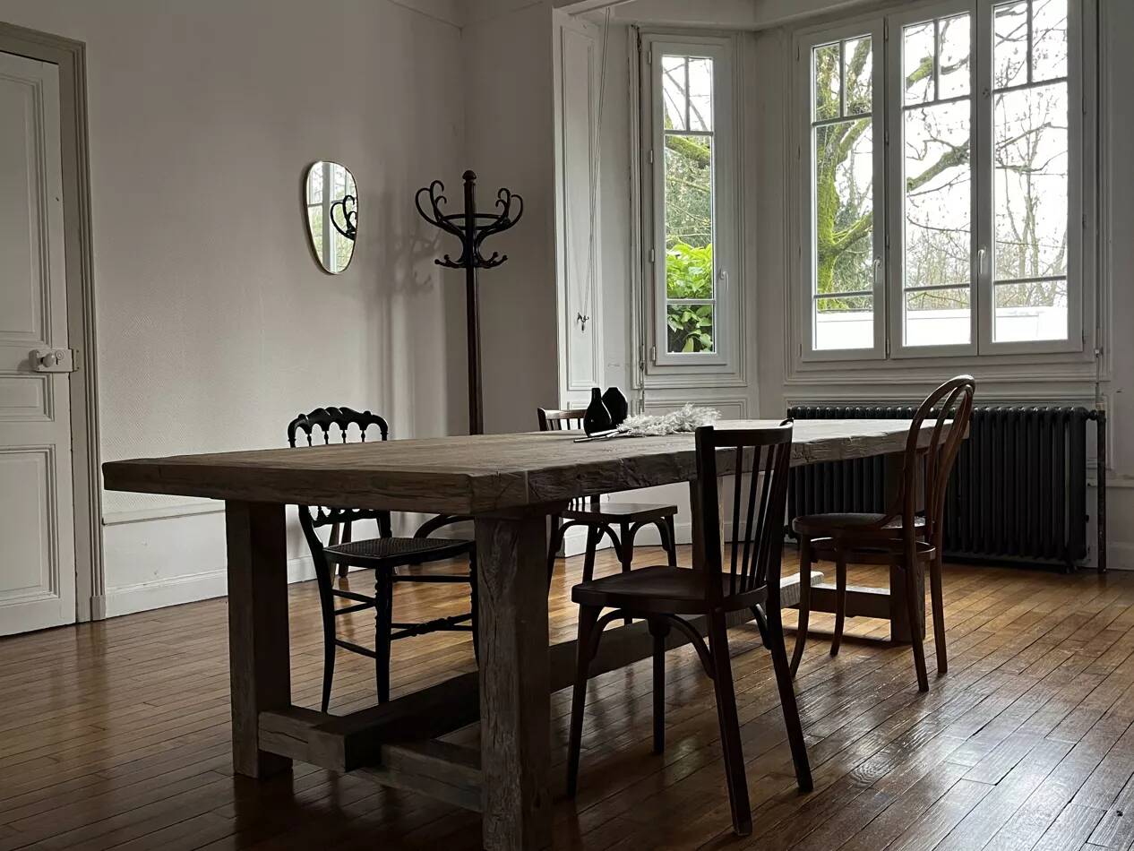 Kingstone Farmhouse Table in Solid Antique Oak - 275 cm long