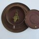 Old wall pendulum plate late 19th century