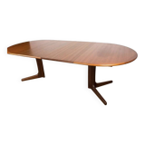 Scandinavian vintage telescopic teak table