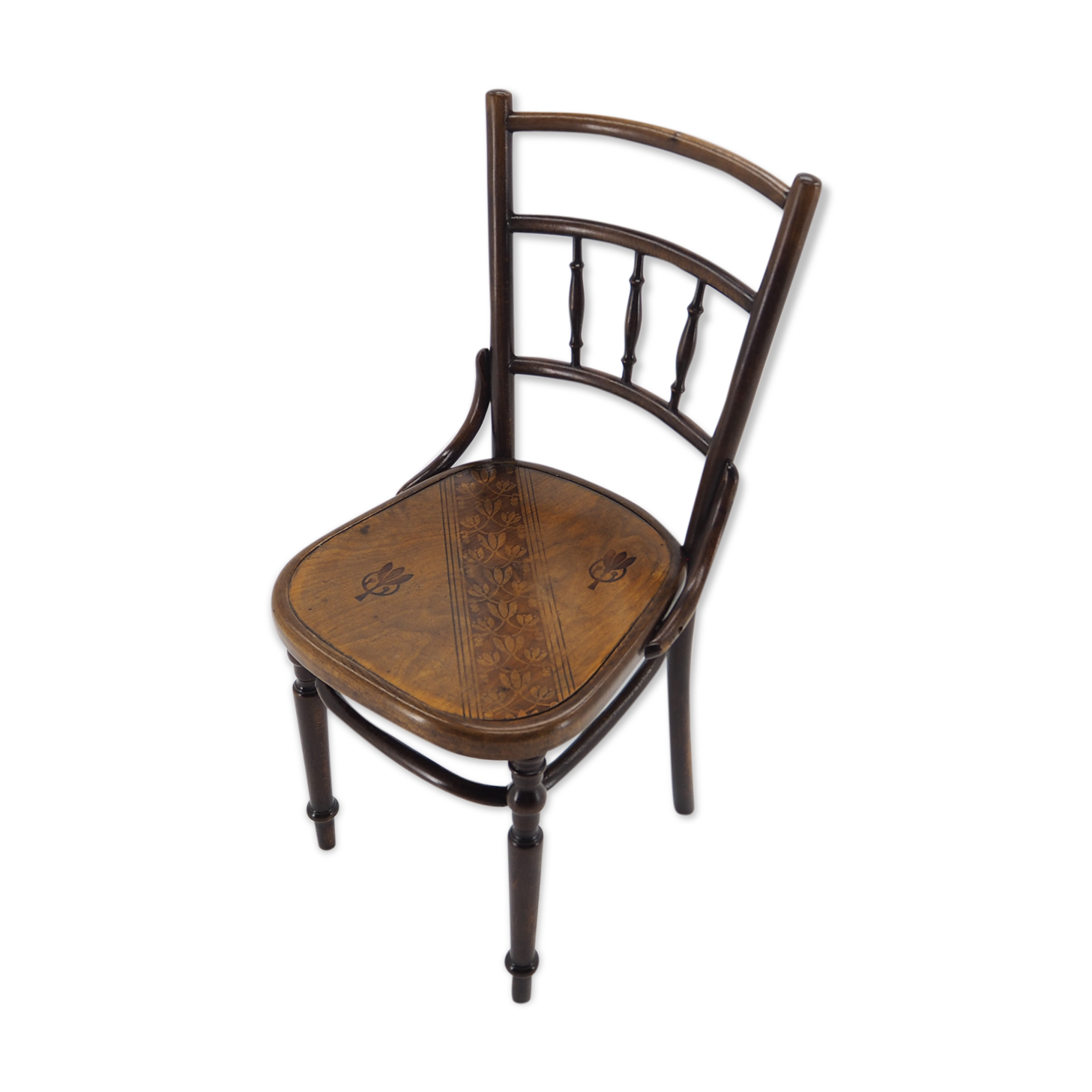 Dining chair manufacturaed by D.G. Fischel, Austria , 1900s