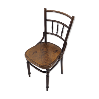Dining chair manufacturaed by D.G. Fischel, Austria , 1900s
