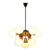 Midcentury Space Age Sputnik Chandelier, 1970s