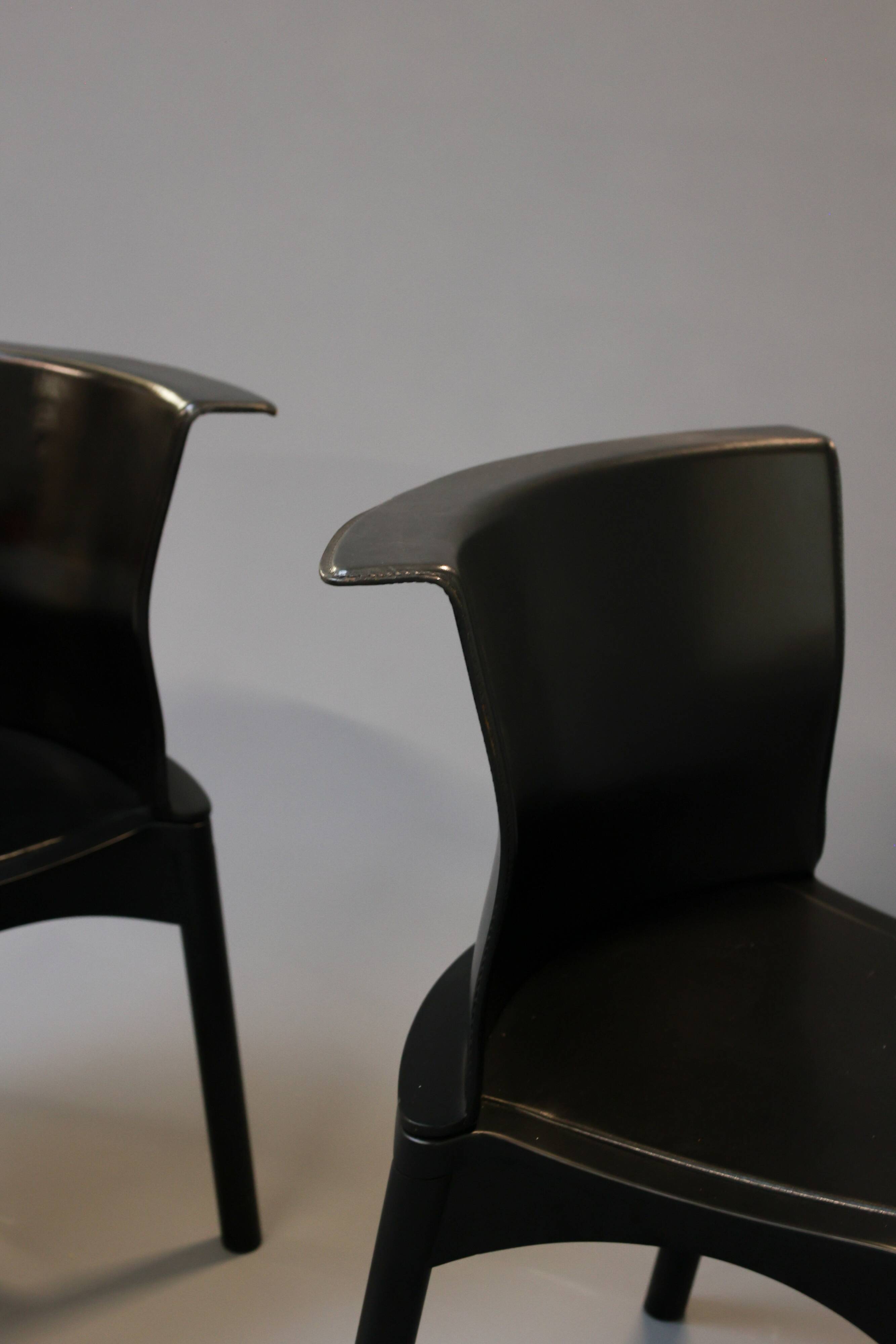 Francesco Binfaré for Cassina dining chairs