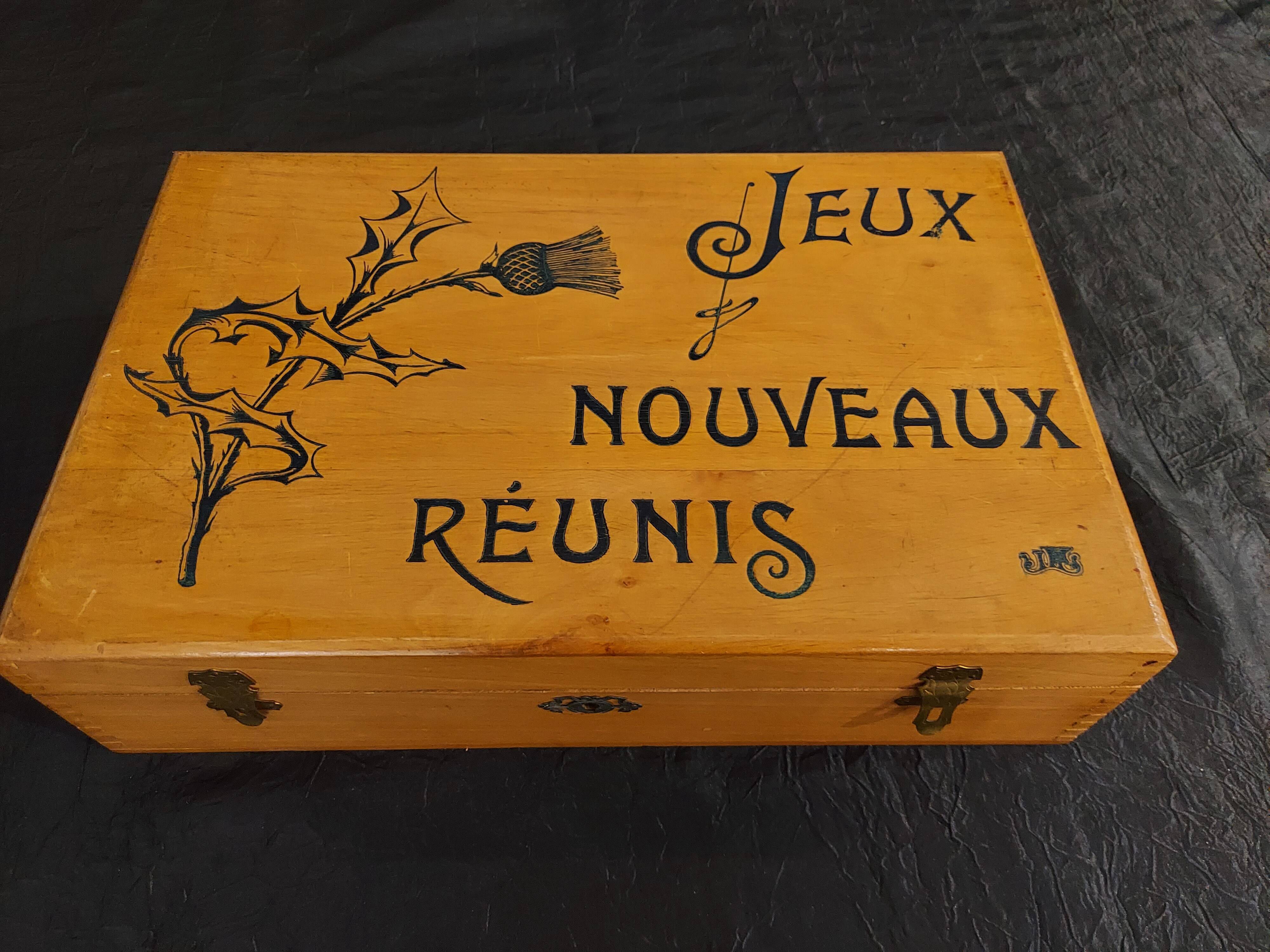 Former 1920s Games Box "New Games Reunited""