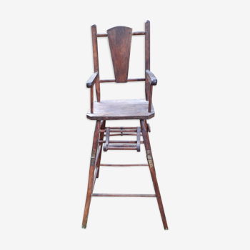 High chair, foldable