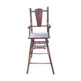 High chair, foldable