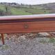 desk, leather top