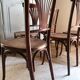 Lot de 5 chaises bistrot