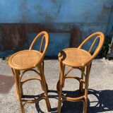 Rattan bar stools