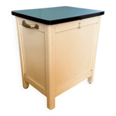 Vintage 1950s Formica storage stool