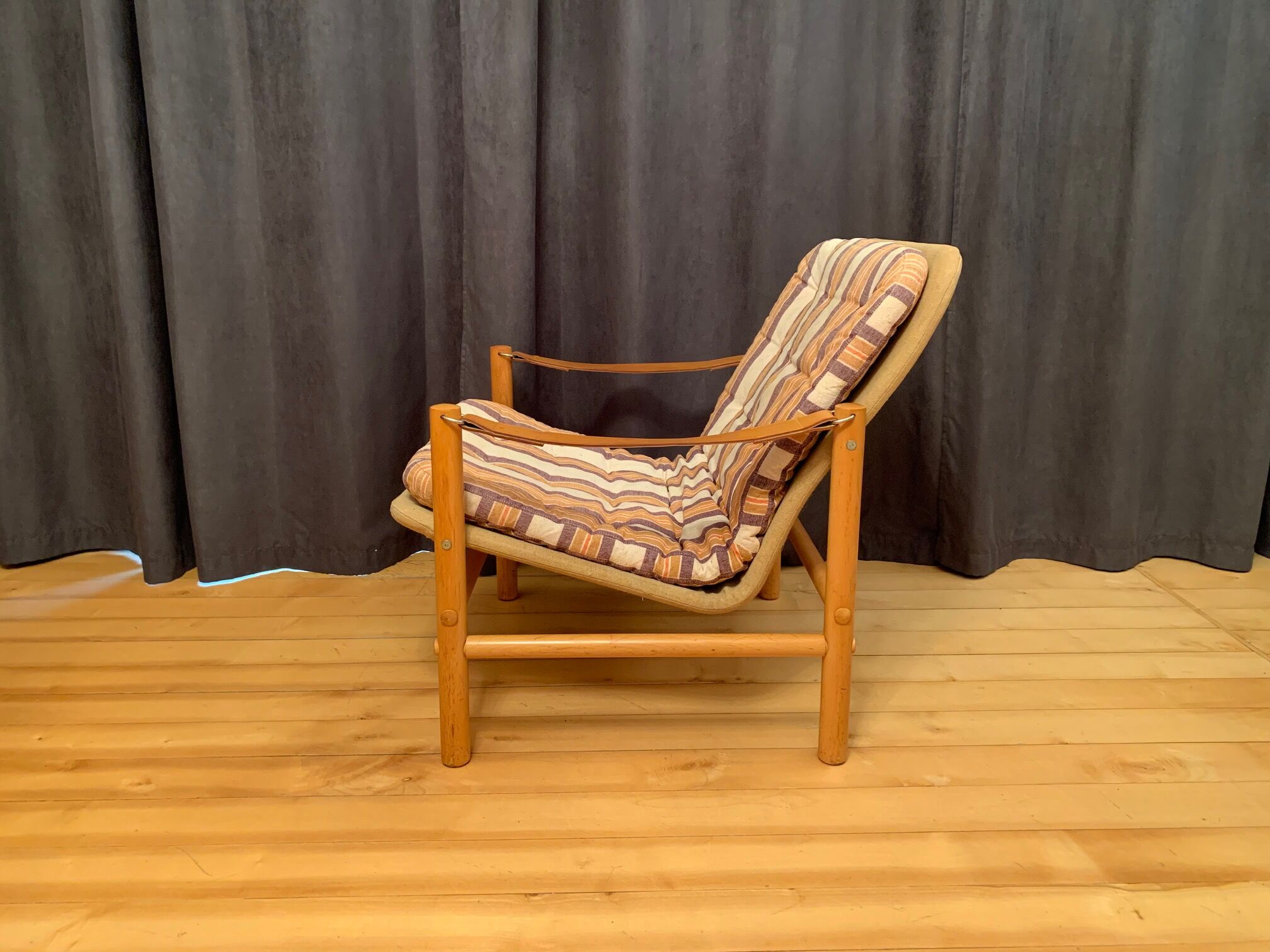 Safari armchair, designed by Bror Boije, Dux, Sweden, 1960s