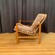 Safari armchair, designed by Bror Boije, Dux, Sweden, 1960s
