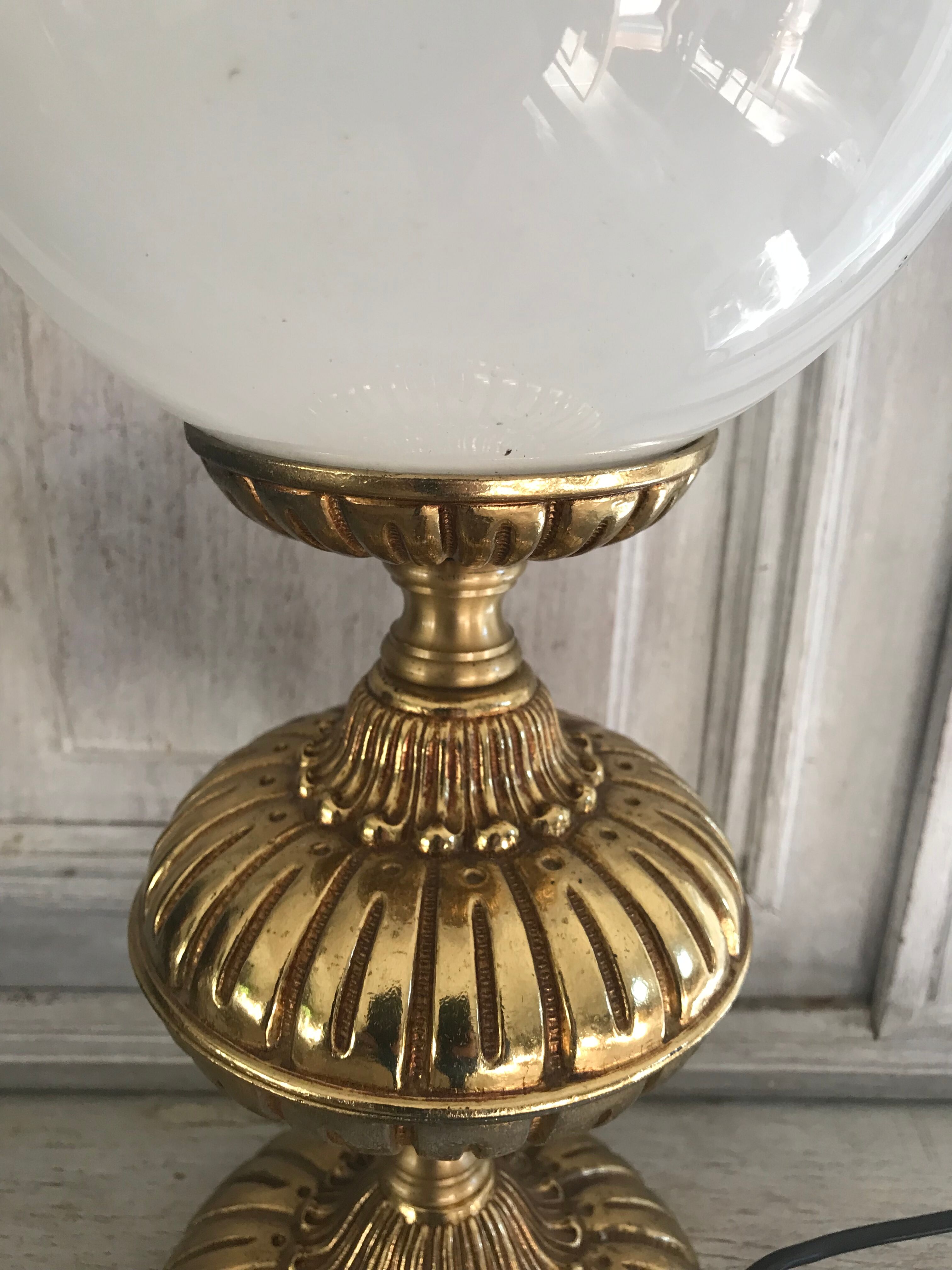 Vintage brass lamp