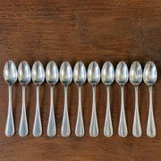 Christofle cutlery set model Boréal 24 pieces Silver-plated Metal Art D box
