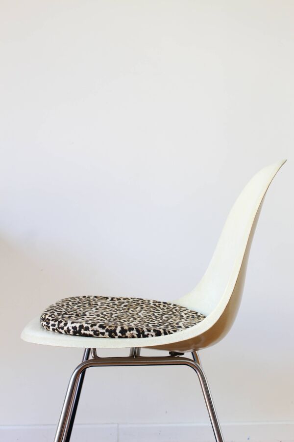 Chaise DSX en fibre de verre par Charles & Ray Eames pour Herman Miller