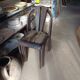 Lot de chaises bistrot vintages empilables