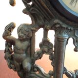 Swiss clock to be placed in brass