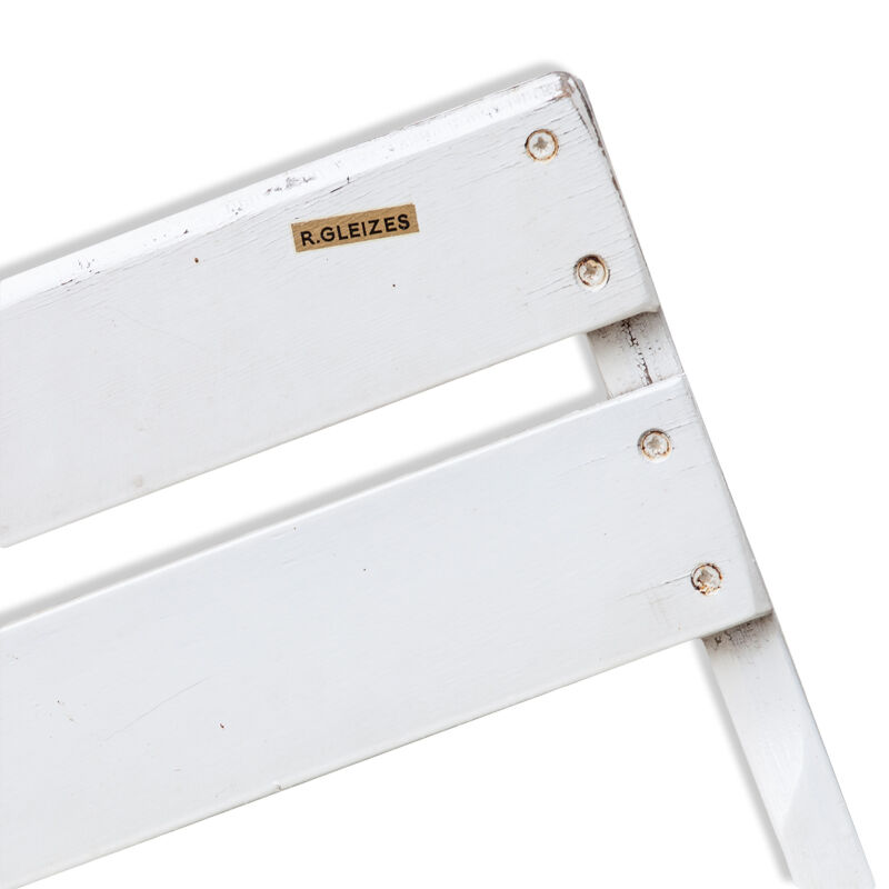 Pair of garden chairs R.Gleizes foldable, 1960s - 1970s