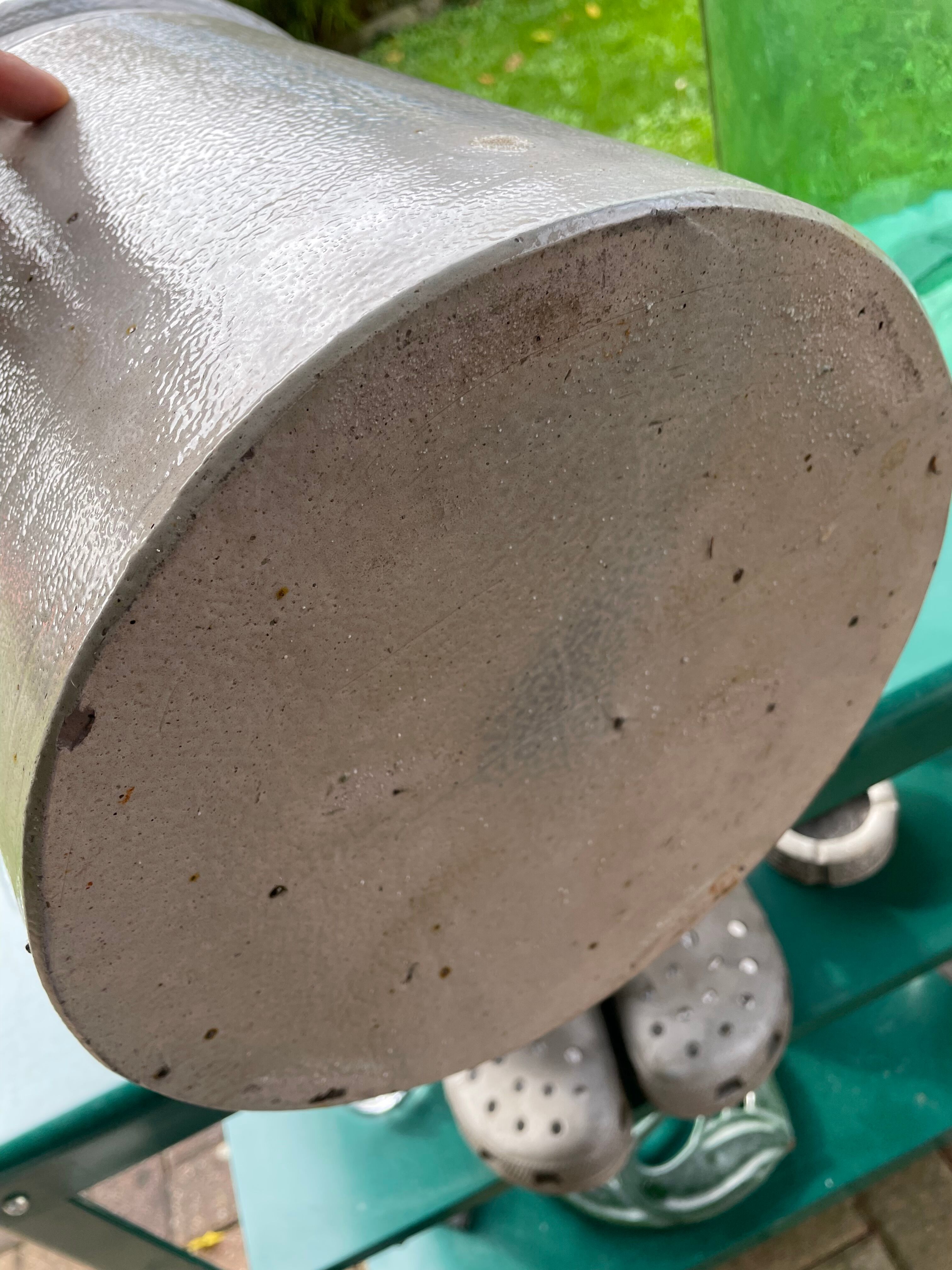 Sauerkraut stoneware pot